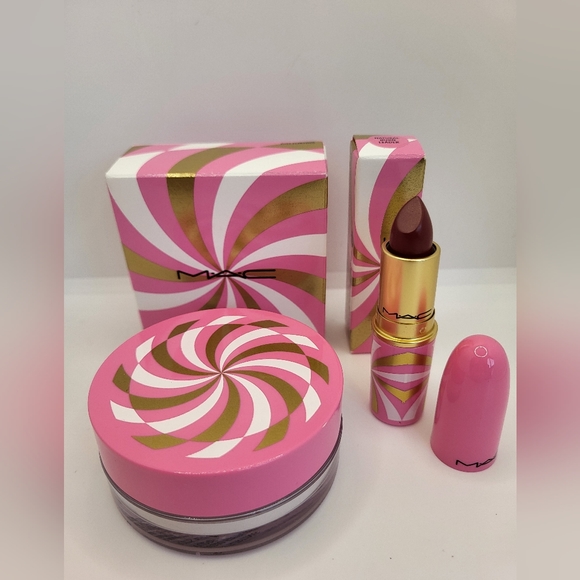 Bundle Mac Lipstick+Fix Powder New - Picture 1 of 6